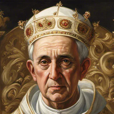  porträt von Papst Honorius III